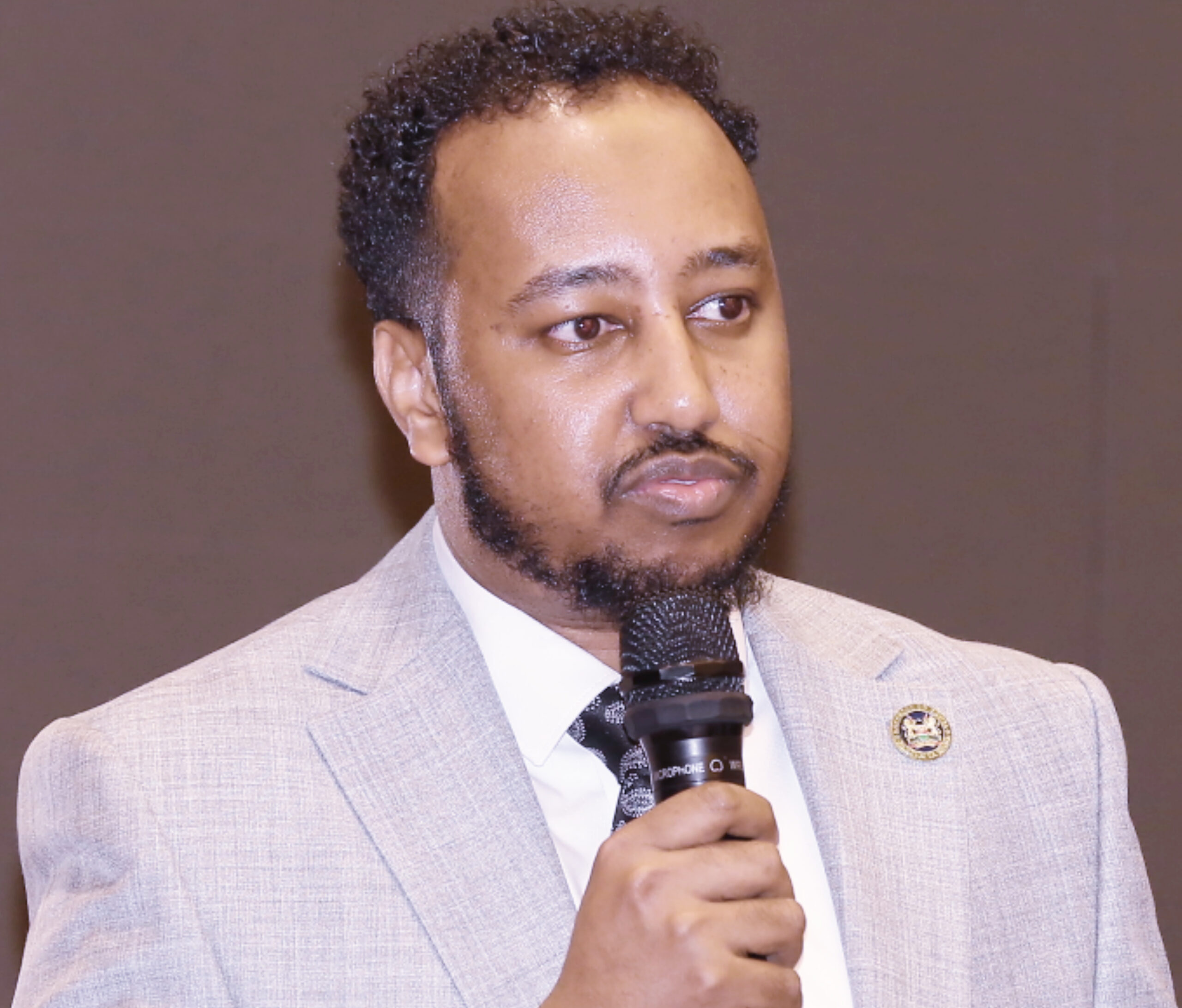 Adan Hussein Duale During the Cocktail evening of Lion Brick Capital in Nairobi